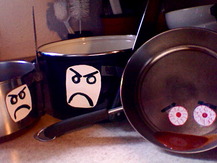 Saucepan with Googly Eyes - Billy L.