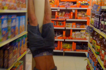 Handstand in the Cereal Aisle
