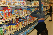 Handstand in the Cereal Aisle - Lizzie H.