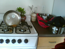 Saucepan with Googly Eyes - Dylan E.